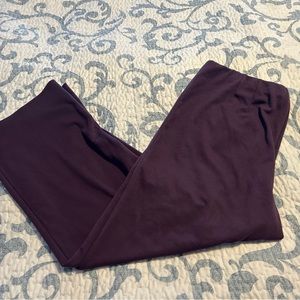 Clearwater Creek pants, purple size 16, NWOT